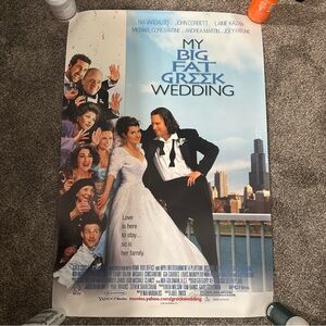 My Big Fat Greek Wedding Original 27 X 40 Theatrical Movie Poster